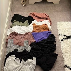 Thirteen Lululemon tops! ❤️ this is a corrected listing.